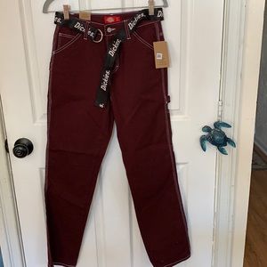 Maroon dickies carpenter pants